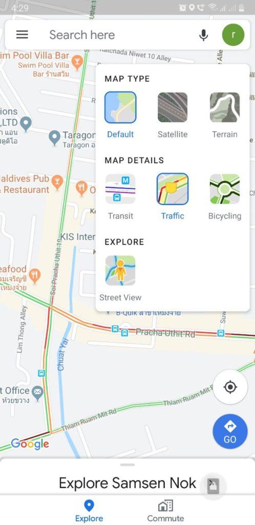 Google Maps Street View Layer