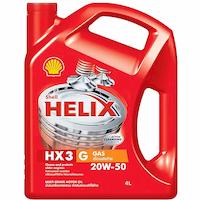 น้ำมันเครื่อง เชลล์ Shell Helix HX3 เบอร์ 20W-50