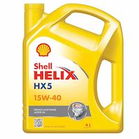 น้ำมันเครื่อง เชลล์ Shell Helix HX5 เบอร์ 15W-40